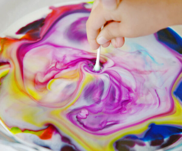 colour changing milk