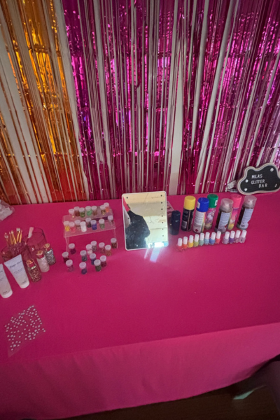 Glitter Pamper Disco Party